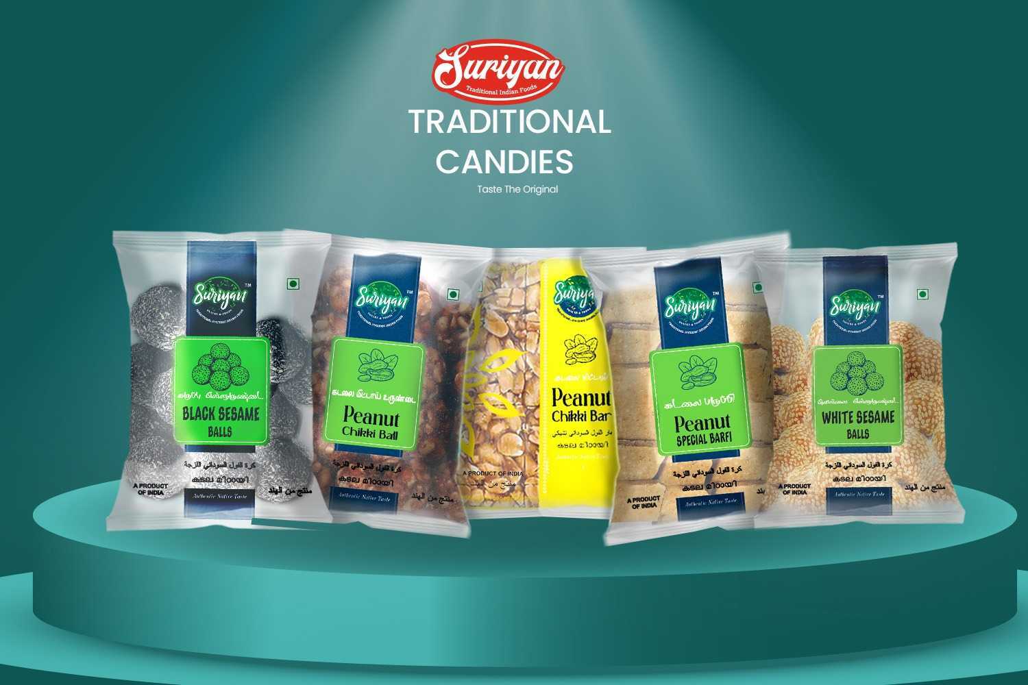 Suriyan Chikki and Sweets Collection