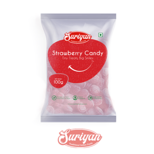 Suriyan Strawberry Candy- 100g